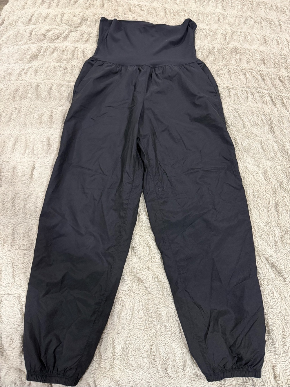 lululemon athletica Black High-Waist Track Joggers